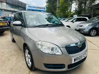 Used Skoda Fabia 80 HP (58 kW) 2009 Beige Hatchback
