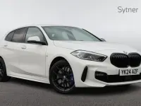Used BMW 118 M Sport 134 HP (98 kW) 2024 White Hatchback