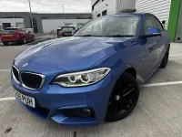 Used BMW 218 M Sport 150 HP (110 kW) 2015 Blue Coupe