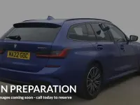Begagnad BMW 320 M Sport 184 HK (135 kW) 2022 Blå Kombi
