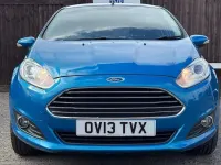 Used Ford Fiesta Zetec 101 HP (74 kW) 2013 Blue Hatchback