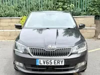 Used Skoda Fabia SE L 110 HP (80 kW) 2015 Black Hatchback