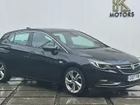 Used Vauxhall Astra SRi 150 HP (110 kW) 2017 Black Hatchback