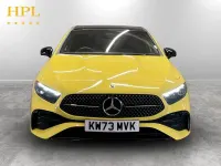 Used Mercedes A200 Exclusive 177 HP (130 kW) 2023 Yellow Hatchback