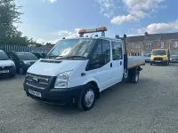 Used Ford Transit 100 HP (73 kW) 2014 White Cabriolet