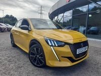 Used Peugeot 208 Premium 2022 Yellow Hatchback