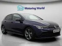 Used VW Golf VIII R-line 150 HP (110 kW) 2023 Blue Hatchback