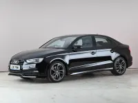 Used Audi A3 S-Line 180 HP (132 kW) 2016 Black Sedan