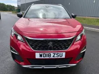Used Peugeot 3008 GT-line 130 HP (95 kW) 2018 Red SUV