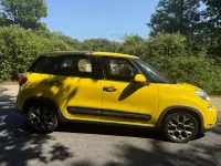 Used Fiat 500L Trekking 85 HP (62 kW) 2014 Yellow MPV