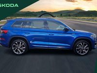 Used Skoda Kodiaq SportLine 150 HP (110 kW) 2022 Blue SUV