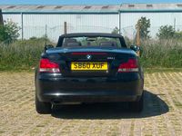 Used BMW 118 Cabriolet Sport Line 143 HP (105 kW) 2011 Black Cabriolet