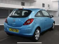 Used Vauxhall Corsa 100 HP (73 kW) 2010 Blue Hatchback