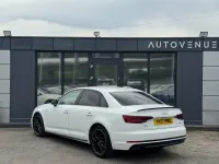 Used Audi A4 Black Edition 150 HP (110 kW) 2017 White Sedan