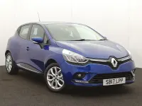 Used Renault Clio Dynamique 75 HP (55 kW) 2017 Blue Hatchback