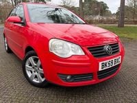 Used VW Polo Match 80 HP (58 kW) 2009 Red Hatchback