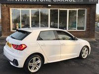 Used Audi A1 Sportback S-Line 150 HP (110 kW) 2019 White Hatchback