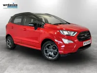 Used Ford Ecosport ST-Line 125 HP (91 kW) 2018 Red SUV
