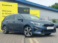 Begagnad Kia Ceed 134 HK (98 kW) 2019 Blå Halvkombi