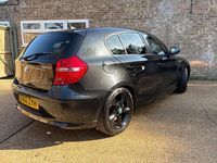 Used BMW 118 Sport Line 2010 Black Hatchback