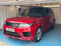 Second-hand Land Rover Range Rover Sport Autobiography Dynamic 404 CP (297 kW) 2018 Roșu SUV