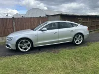 Used Audi A5 S-Line 2013 Silver Coupe