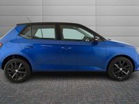Used Skoda Fabia Colour Edition 90 HP (66 kW) 2017 Blue Hatchback