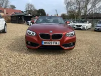 Usado BMW 218 Sport Line 2019 Naranja Descapotable