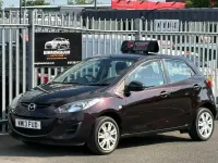 Used Mazda 2 2013 Maroon Hatchback