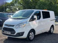 Used Ford Transit Custom Limited 168 HP (123 kW) 2018 White Van