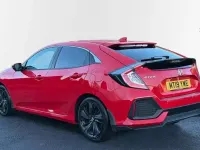 Used Honda Civic EX 127 HP (93 kW) 2019 Red Hatchback