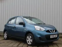 Używany Nissan Micra Visia 2015 Niebieski Hatchback