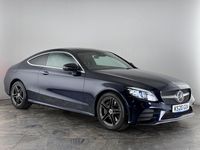 Used Mercedes C300 AMG Line Premium Plus 245 HP (180 kW) 2020 Blue Coupe