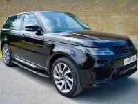 Used Land Rover Range Rover Sport Autobiography Dynamic 404 HP (297 kW) 2021 Santorini black SUV