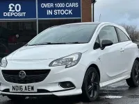Used Vauxhall Corsa Edition 75 HP (55 kW) 2016 White Hatchback