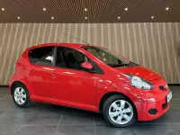 Used Toyota Aygo 68 HP (50 kW) 2011 Red Hatchback