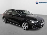 Used Audi A3 e-tron S-Line 2021 Black Hatchback