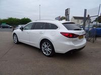 Begagnad Mazda 6 Inclusive 2014 Vit Kombi
