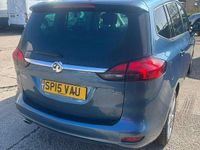 Used Vauxhall Zafira Tourer SRi 165 HP (121 kW) 2015 Blue MPV
