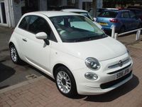 Used Fiat 500 Pop Star 69 HP (50 kW) 2016 White Hatchback