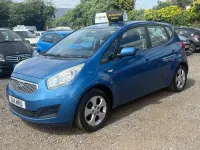 Used Kia Venga 2011 Blue Hatchback
