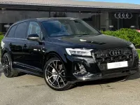 New Audi Q7 Black Edition 2025 Black SUV