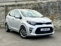 Used Kia Picanto 83 HP (61 kW) 2018 Silver Hatchback