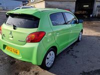 Used Mitsubishi Mirage 2013 Green Hatchback
