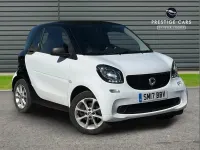 Used Smart ForTwo Coupé Passion 71 HP (52 kW) 2017 White Coupe