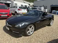 Used Mercedes SLK250 AMG 204 HP (150 kW) 2012 Black Cabriolet
