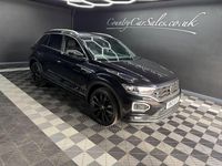 Usado VW T-Roc R-line 150 CV (110 kW) 2021 Negro SUV