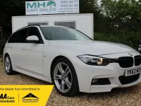 Usado BMW 330 M Sport 2013 Blanco Familiar