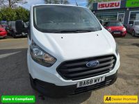 used Ford 300 Transit Custom 2.0BASE P/V L1 H1 5d 104 BHP IN WHITE WITH 70,000 MILES AND A FULL SER