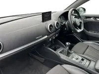 Used Audi A3 Black Edition 150 HP (110 kW) 2018 Nano grey Sedan